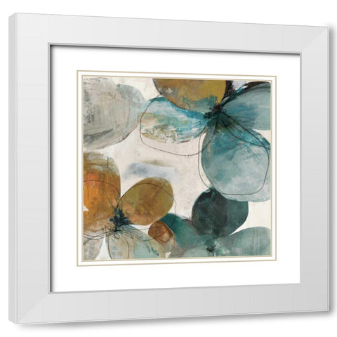 Riverside Forest White Modern Wood Framed Art Print with Double Matting by Pearce, Allison