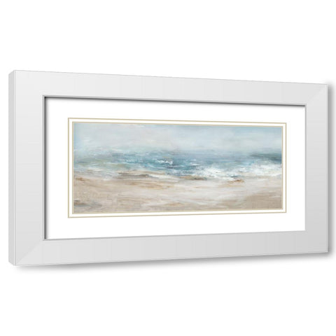 Coastal Dreaming White Modern Wood Framed Art Print with Double Matting by Pearce, Allison