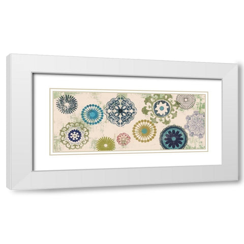 Mystical I White Modern Wood Framed Art Print with Double Matting by Wilson, Aimee