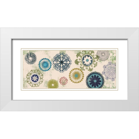Mystical I White Modern Wood Framed Art Print with Double Matting by Wilson, Aimee