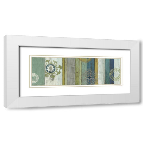 Marrakech I White Modern Wood Framed Art Print with Double Matting by Wilson, Aimee