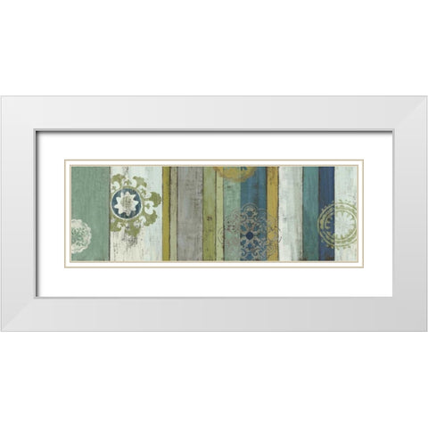 Marrakech I White Modern Wood Framed Art Print with Double Matting by Wilson, Aimee