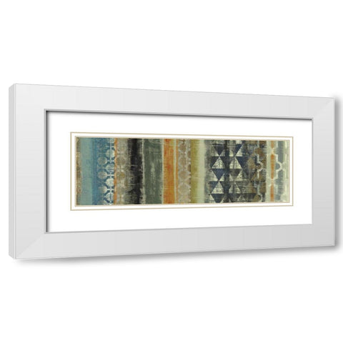 Totemic I White Modern Wood Framed Art Print with Double Matting by Wilson, Aimee