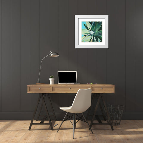 Rest in Its Glory White Modern Wood Framed Art Print with Double Matting by Clumeck, Alana