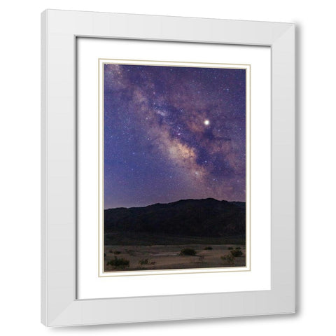 Mesquite Milky Way White Modern Wood Framed Art Print with Double Matting by Severn, Shawn/Corinne