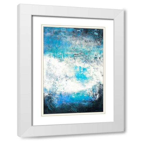Future Place I White Modern Wood Framed Art Print with Double Matting by Loreth, Lanie