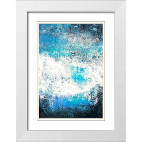 Future Place I White Modern Wood Framed Art Print with Double Matting by Loreth, Lanie