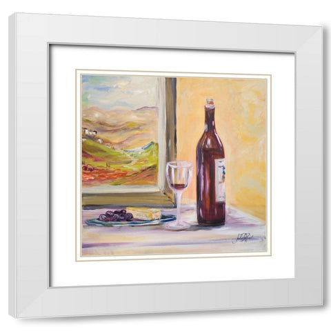 Thursday Afternoon I White Modern Wood Framed Art Print with Double Matting by DeRice, Julie