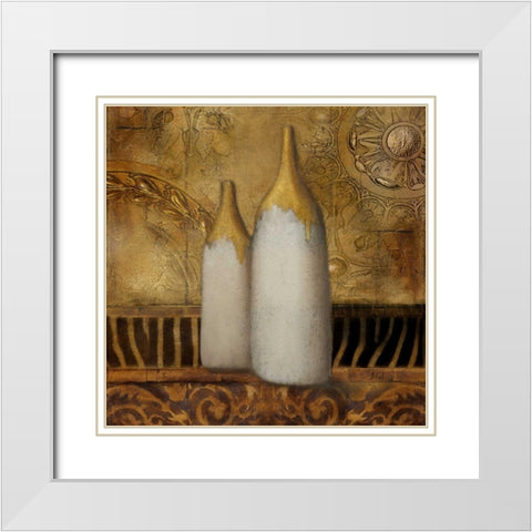 Elegantisimo on Safari I White Modern Wood Framed Art Print with Double Matting by Pinto, Patricia
