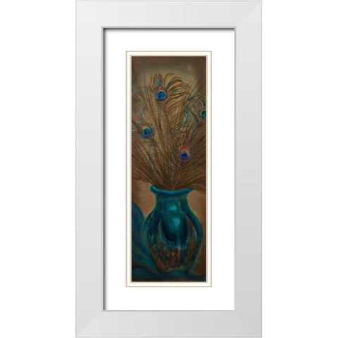 Secret World II White Modern Wood Framed Art Print with Double Matting by Hakimipour-Ritter