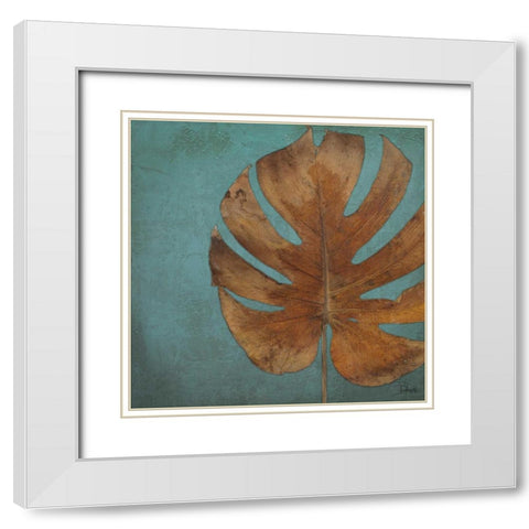 Dry Balazo in Blue I White Modern Wood Framed Art Print with Double Matting by Pinto, Patricia
