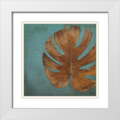 Dry Balazo in Blue I White Modern Wood Framed Art Print with Double Matting by Pinto, Patricia