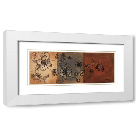 Translucence I White Modern Wood Framed Art Print with Double Matting by Loreth, Lanie