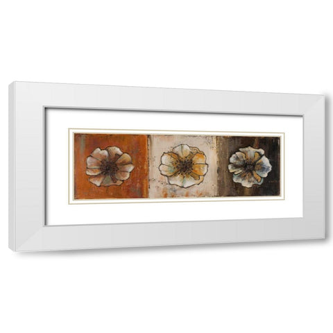 Celebration I White Modern Wood Framed Art Print with Double Matting by Pinto, Patricia