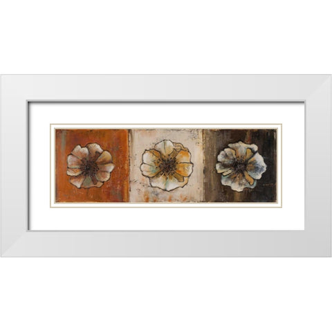 Celebration I White Modern Wood Framed Art Print with Double Matting by Pinto, Patricia