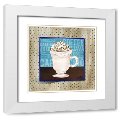 Morning Brew II White Modern Wood Framed Art Print with Double Matting by Medley, Elizabeth