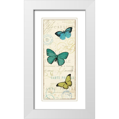 Live to Love VII White Modern Wood Framed Art Print with Double Matting by Pela Studio