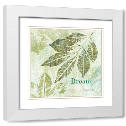 Natures Impressions III White Modern Wood Framed Art Print with Double Matting by Mullan, Michael