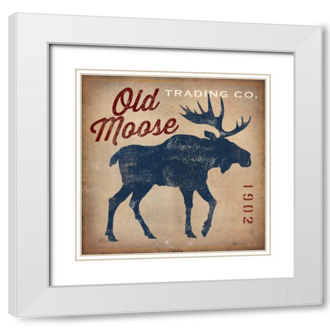 Old Moose Trading Co.Tan White Modern Wood Framed Art Print with Double Matting by Fowler, Ryan