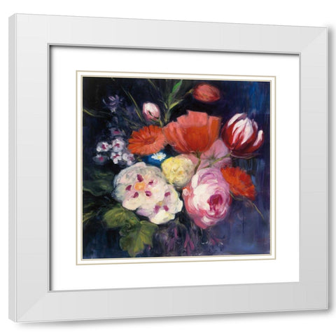 Fresh Cut White Modern Wood Framed Art Print with Double Matting by Purinton, Julia