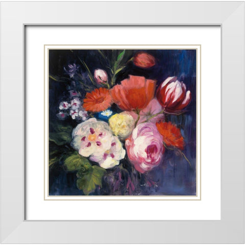 Fresh Cut White Modern Wood Framed Art Print with Double Matting by Purinton, Julia