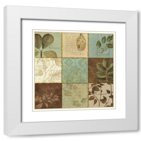 Forest Walk White Modern Wood Framed Art Print with Double Matting by Audit, Lisa