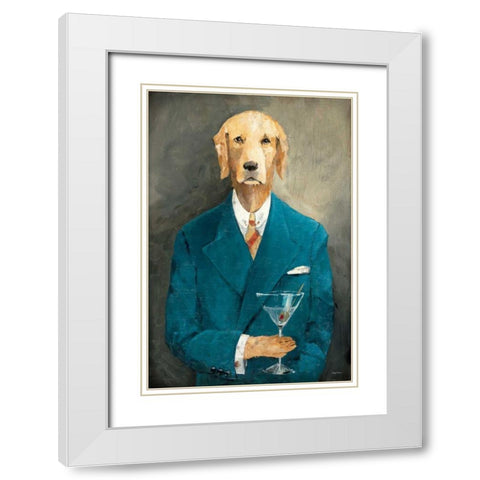 John Steinbark White Modern Wood Framed Art Print with Double Matting by Tillmon, Avery