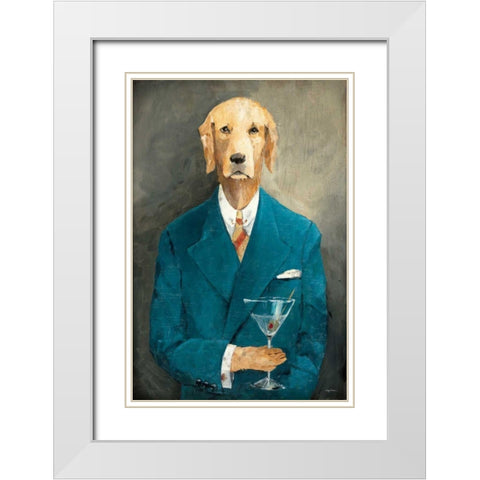 John Steinbark White Modern Wood Framed Art Print with Double Matting by Tillmon, Avery