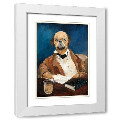 Nathaniel Howlthorn White Modern Wood Framed Art Print with Double Matting by Tillmon, Avery