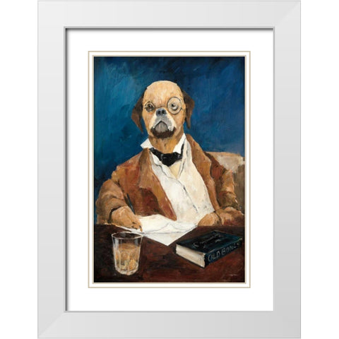 Nathaniel Howlthorn White Modern Wood Framed Art Print with Double Matting by Tillmon, Avery