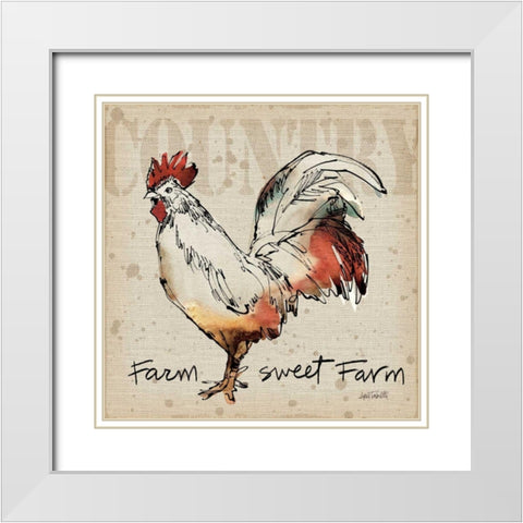 Farm Life V White Modern Wood Framed Art Print with Double Matting by Tavoletti, Anne