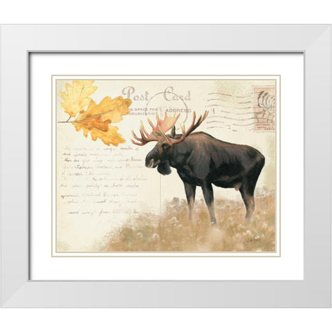 Northern Wild III White Modern Wood Framed Art Print with Double Matting by Wiens, James