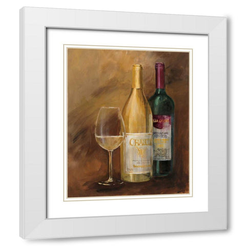 Salute I White Modern Wood Framed Art Print with Double Matting by Tillmon, Avery