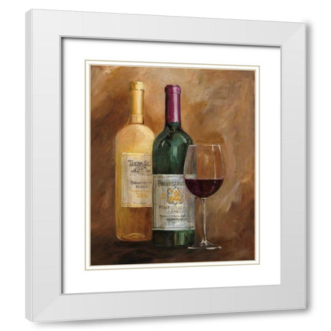 Salute II White Modern Wood Framed Art Print with Double Matting by Tillmon, Avery