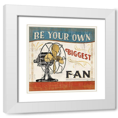 A Great Journey II White Modern Wood Framed Art Print with Double Matting by Pela Studio