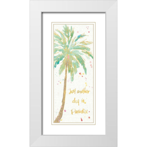 Flamingo Fever X White Modern Wood Framed Art Print with Double Matting by Tavoletti, Anne