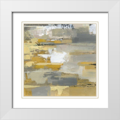 Urban Walkway III White Modern Wood Framed Art Print with Double Matting by Vassileva, Silvia