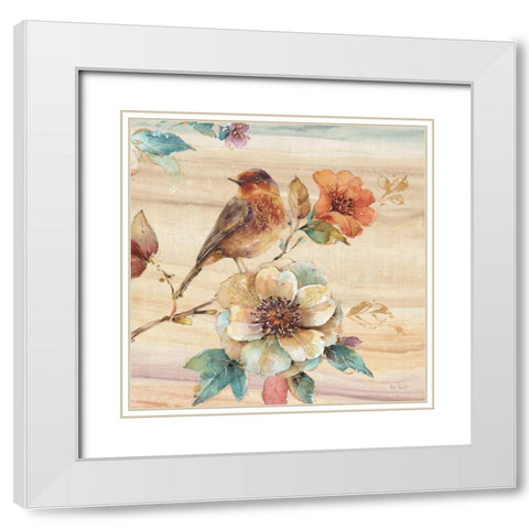 Spiced Nature II White Modern Wood Framed Art Print with Double Matting by Audit, Lisa