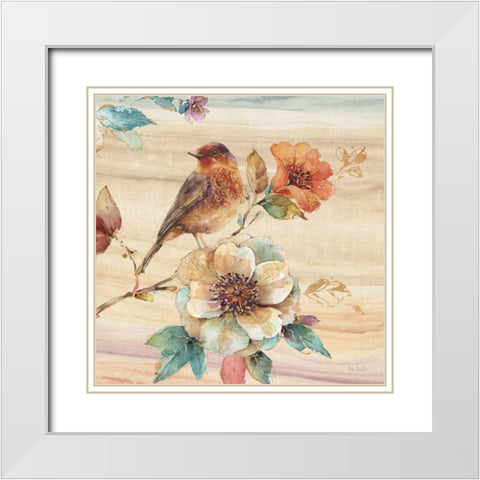 Spiced Nature II White Modern Wood Framed Art Print with Double Matting by Audit, Lisa