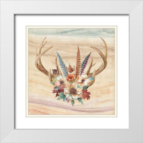 Spiced Nature VIII White Modern Wood Framed Art Print with Double Matting by Audit, Lisa