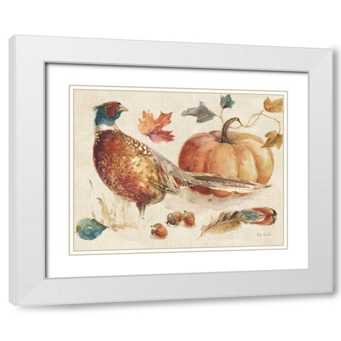 Harvest Moment I White Modern Wood Framed Art Print with Double Matting by Audit, Lisa