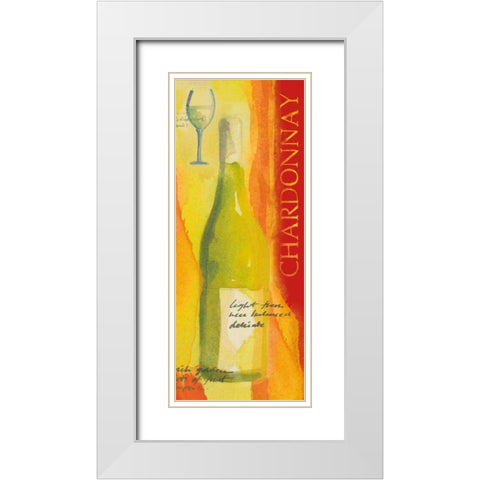 Well Balanced Yellow White Modern Wood Framed Art Print with Double Matting by Clark, Michael
