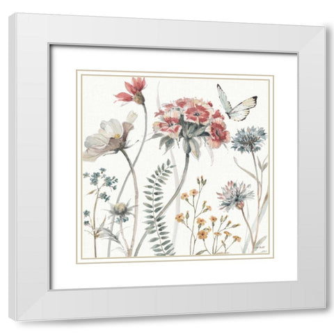 A Country Weekend III White Modern Wood Framed Art Print with Double Matting by Audit, Lisa