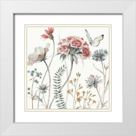 A Country Weekend III White Modern Wood Framed Art Print with Double Matting by Audit, Lisa
