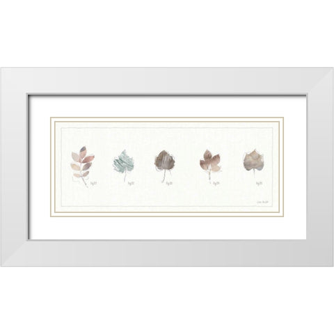 A Woodland Walk XIV White Modern Wood Framed Art Print with Double Matting by Audit, Lisa