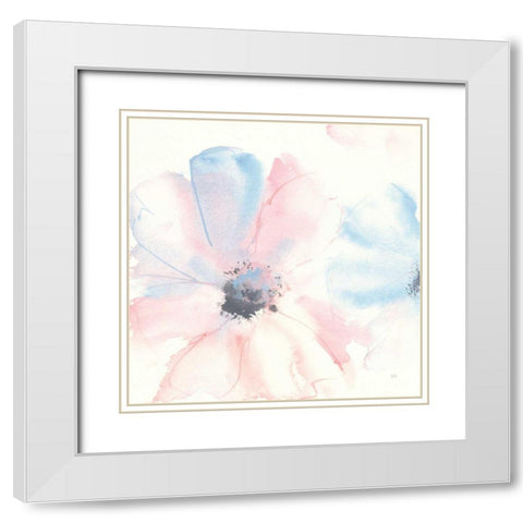 Parfait Cosmos II White Modern Wood Framed Art Print with Double Matting by Paschke, Chris