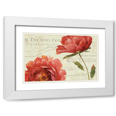 My Own Words White Modern Wood Framed Art Print with Double Matting by Audit, Lisa