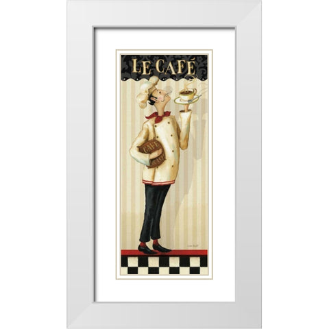 Chefs Masterpiece II White Modern Wood Framed Art Print with Double Matting by Audit, Lisa