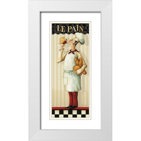 Chefs Masterpiece III White Modern Wood Framed Art Print with Double Matting by Audit, Lisa