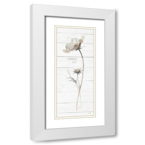 A Country Weekend VII Shiplap White Modern Wood Framed Art Print with Double Matting by Audit, Lisa